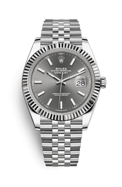 Rolex Datejust 41 in Rolesor bianco (combinazione di acciaio 